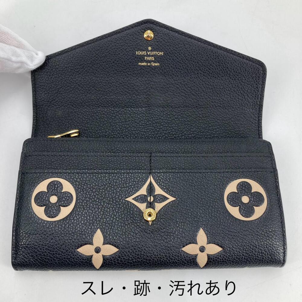 Louis Vuitton Portefeuille Wallet Sarah Long Black - Picture 10 of 15